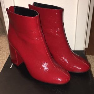 Forever 21 Red boots Size 7.5